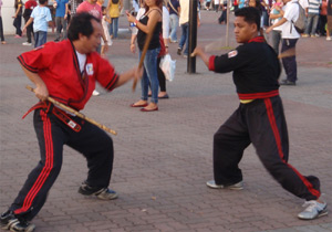 Stick and knife fighting in the philippines