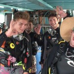 diving and backpacking in Thailand